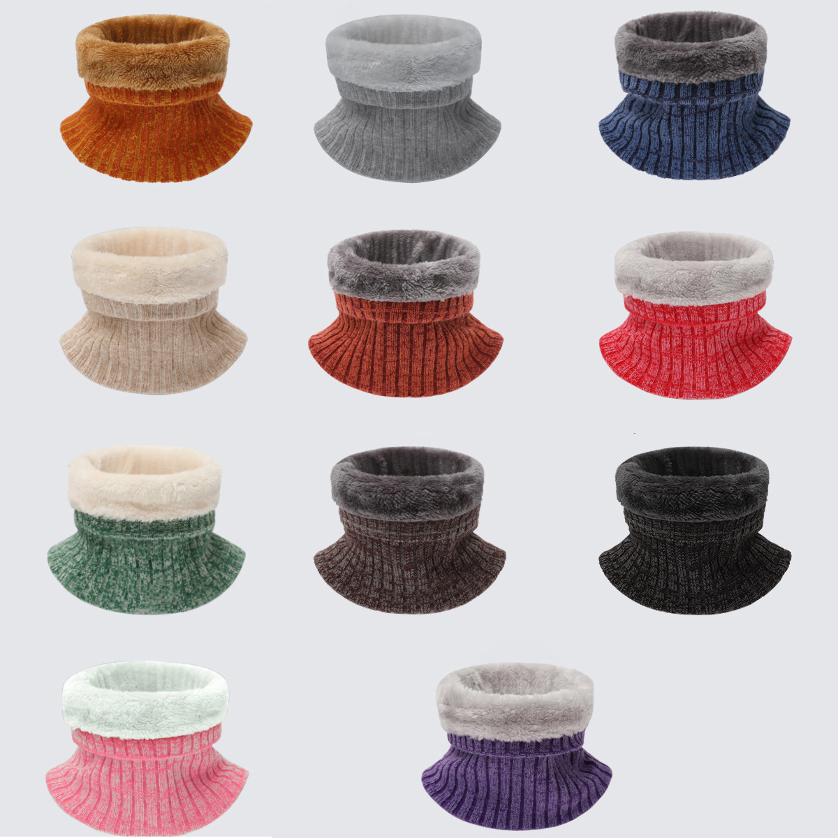 OVTRB Fuzzy Fleece Lining Neck - Neck Gaiter Fleece ulasan dan harga
