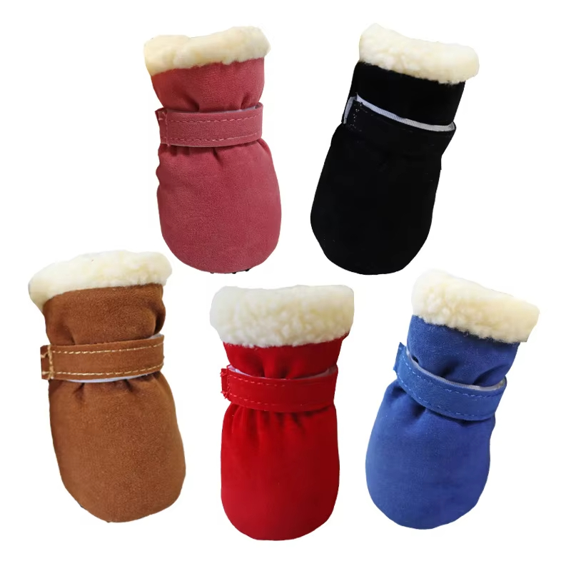Winter Snow Dog Boots 4Pcs Wat - Waterproof Winter Boot ulasan dan harga