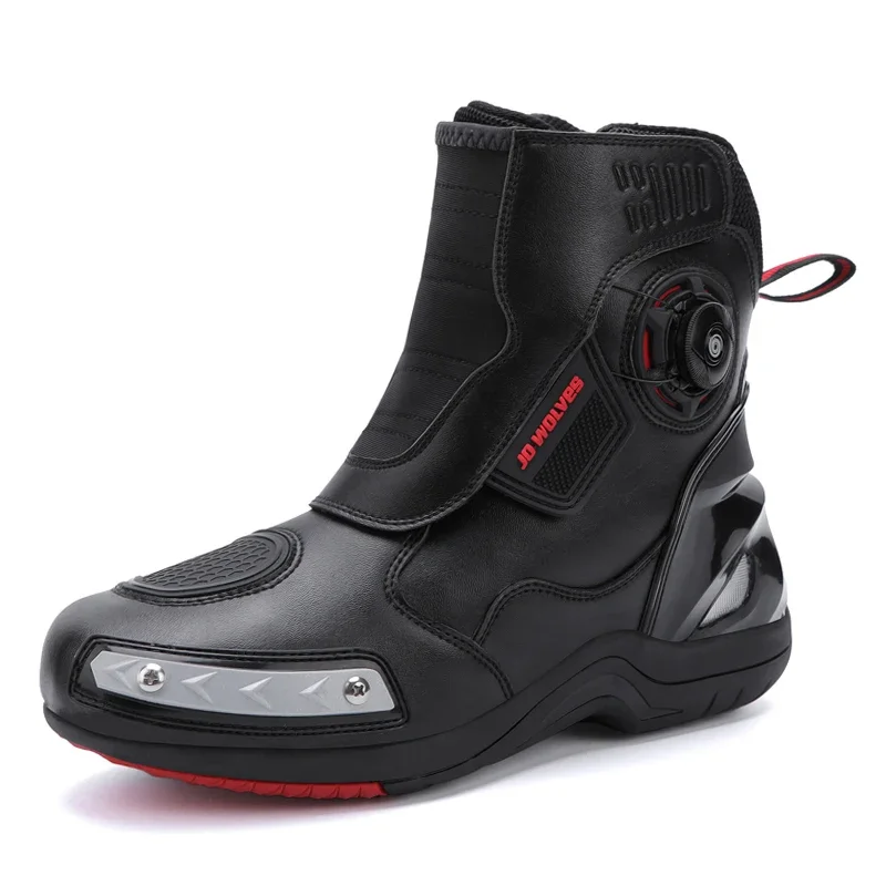Men Motorcycle Boots Shoes Mic - Waterproof Winter Boot ulasan dan harga