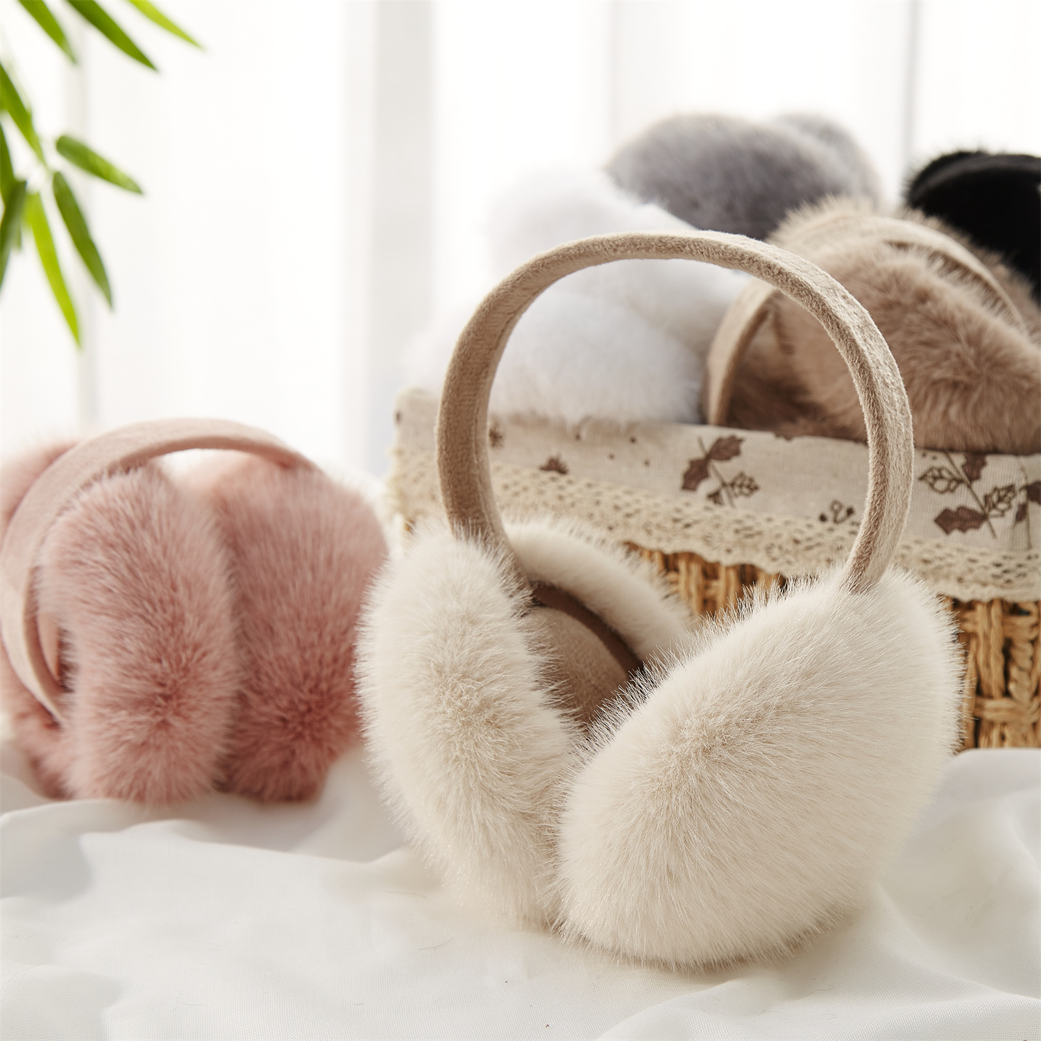 Innovative Beige Earmuffs Fold - Earmuffs Foldable ulasan dan harga