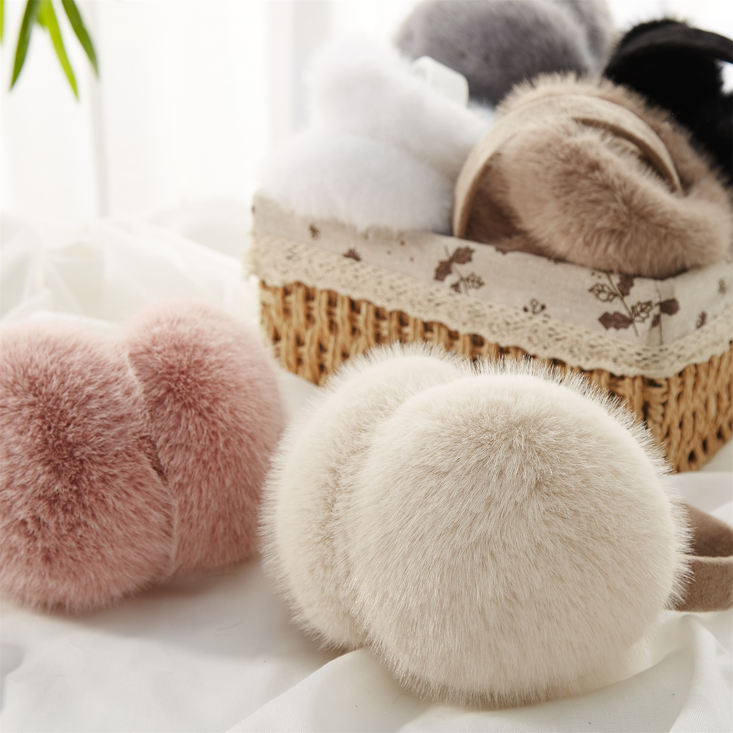 Innovative Beige Earmuffs Fold - Earmuffs Foldable ulasan dan harga