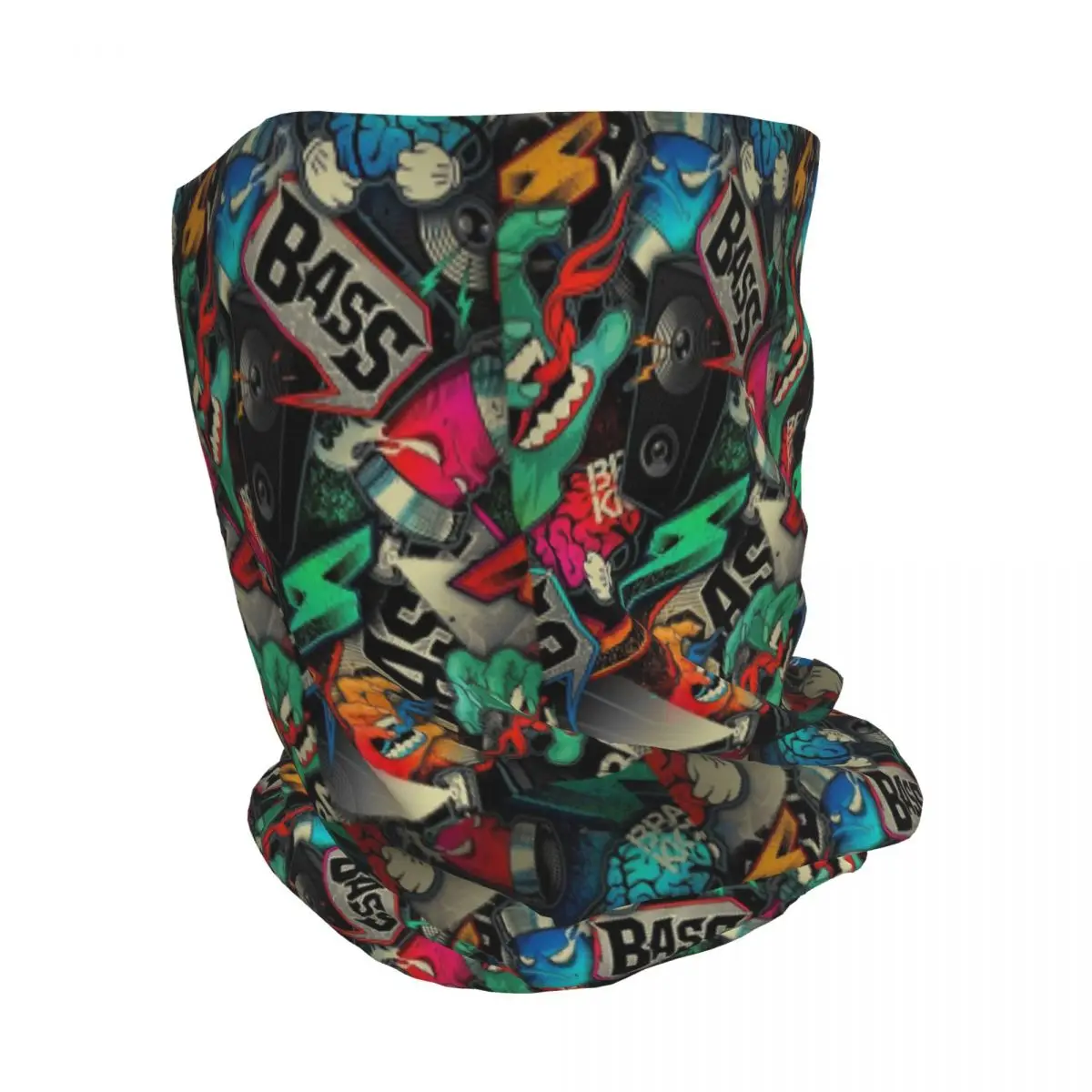 Urban Pattern Hip Hop Graffiti - Knit Beanie Hat Warm ulasan dan harga