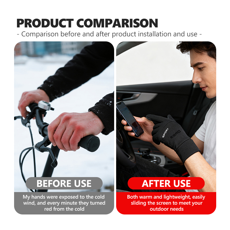 Car Logo Finger Touchscreen Gl - Touch Screen Gloves ulasan dan harga