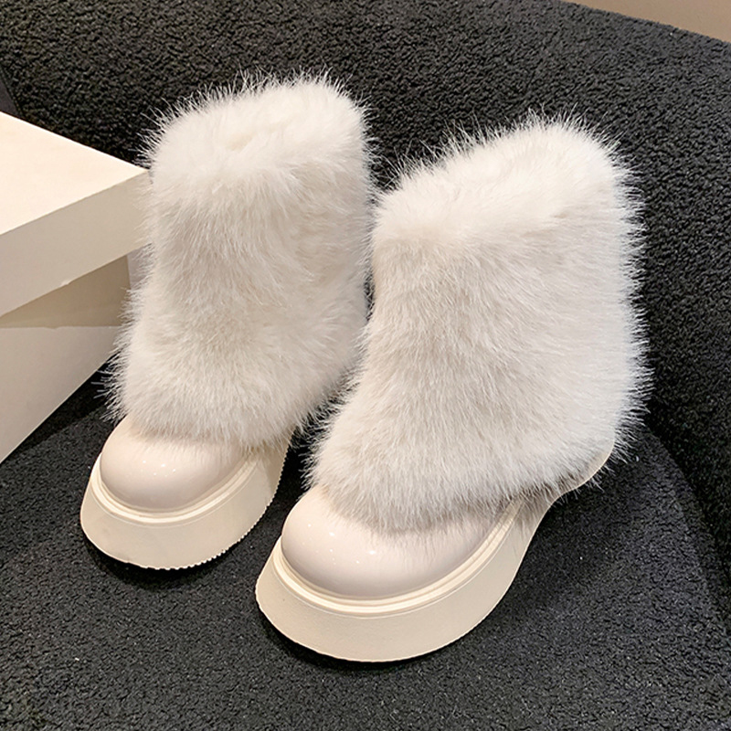 Winter Fluffy Snow Boots Keep  - Waterproof Winter Boot ulasan dan harga