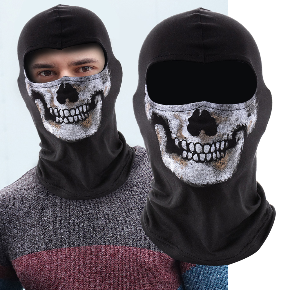 Motorcycles Bicycle Ski Skull  - Balaclava Ski Mask ulasan dan harga