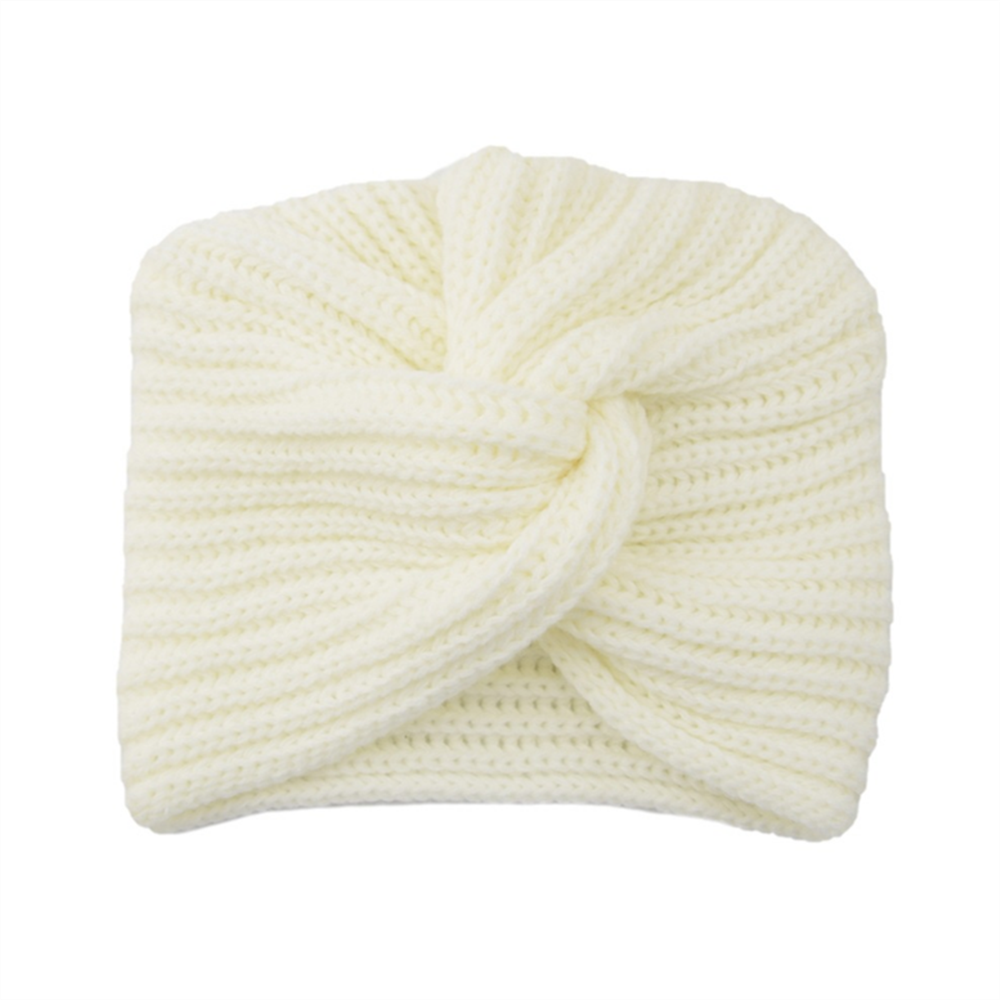Women's Knitted Turban Hat Boh - Knit Beanie Hat Warm ulasan dan harga