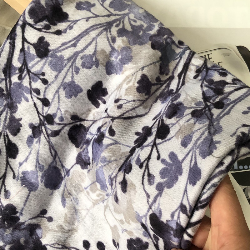 New Design Brand Women Floral  - Shawl Wrap Winter ulasan dan harga