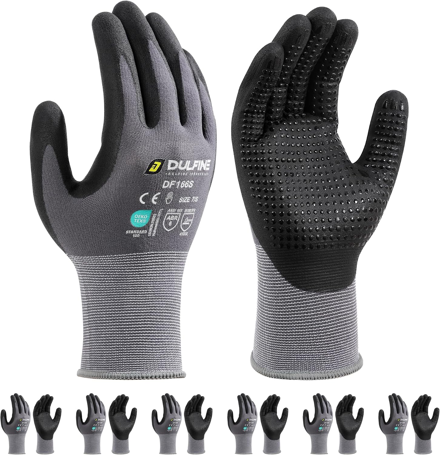 6 Pairs Touchscreen Work Glove - Touch Screen Gloves ulasan dan harga