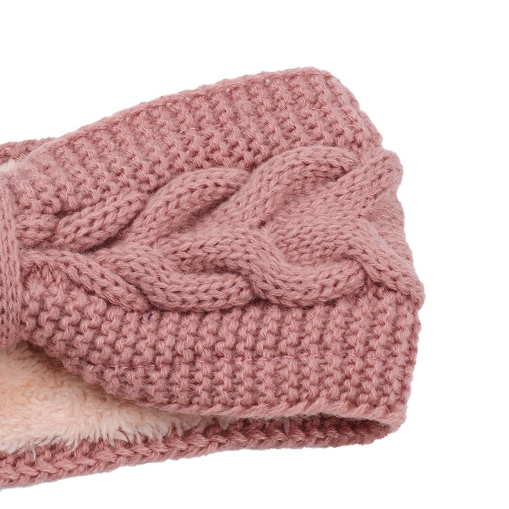 Winter Knitted Women Headbands - Winter Headband Fleece ulasan dan harga