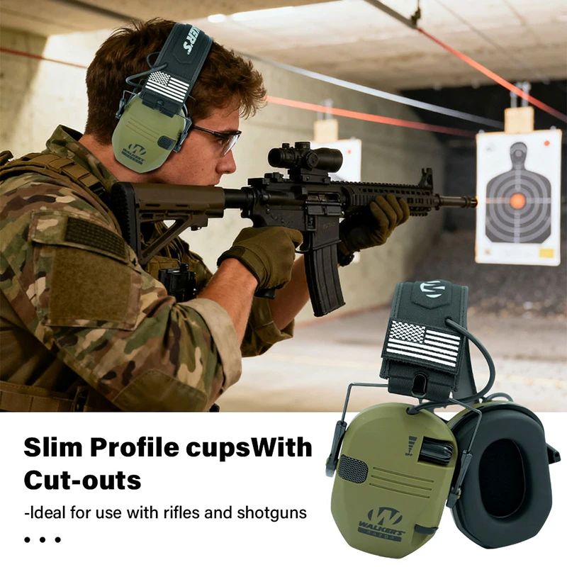 W1 New 23dB Earmuff Anti-noise - Earmuffs Foldable ulasan dan harga