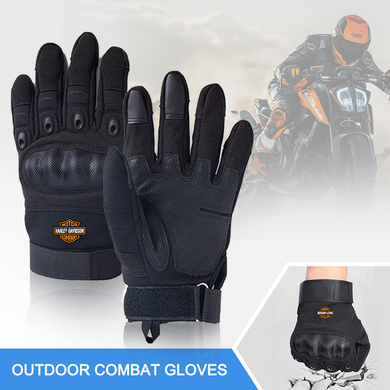 Genuine Leather Motorcycle Glo - Touch Screen Gloves ulasan dan harga