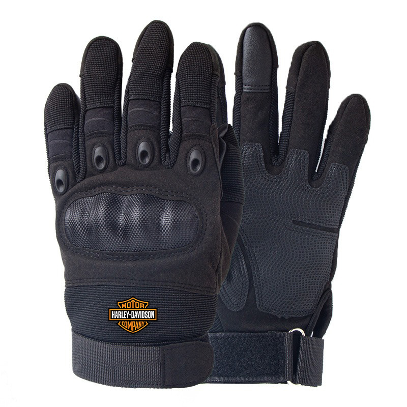 Genuine Leather Motorcycle Glo - Touch Screen Gloves ulasan dan harga